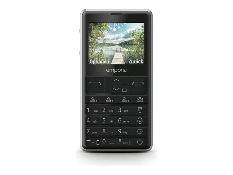 Emporia PRIME M76 LTE 4G schwarz - Mobiltelefon - 128 GB