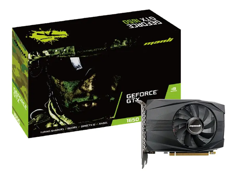 Manli GeForce GTX 1650 - Grafikkarten - GF GTX 1650
