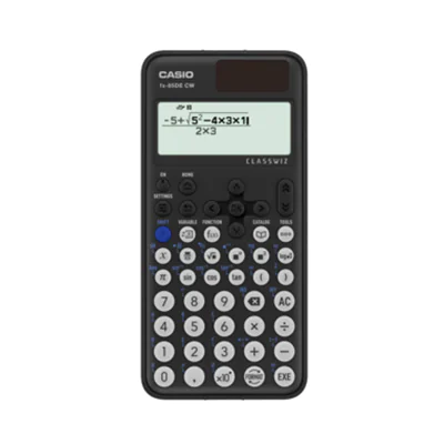 CASIO® Schulrechner Casio FX-85DE CW ClassWiz 1 x 17-stellig, 1 x 10+1-stellig 310 Funktionen anthrazit