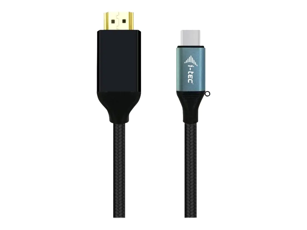 i-Tec - Video- / Audiokabel - 24 pin USB-C männlich zu HDMI männlich - 1.5 m - 4K Unterstützung