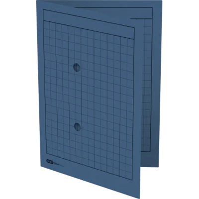 ELBA Umlaufmappe 100091657 DIN A4 250g Manilakarton blau