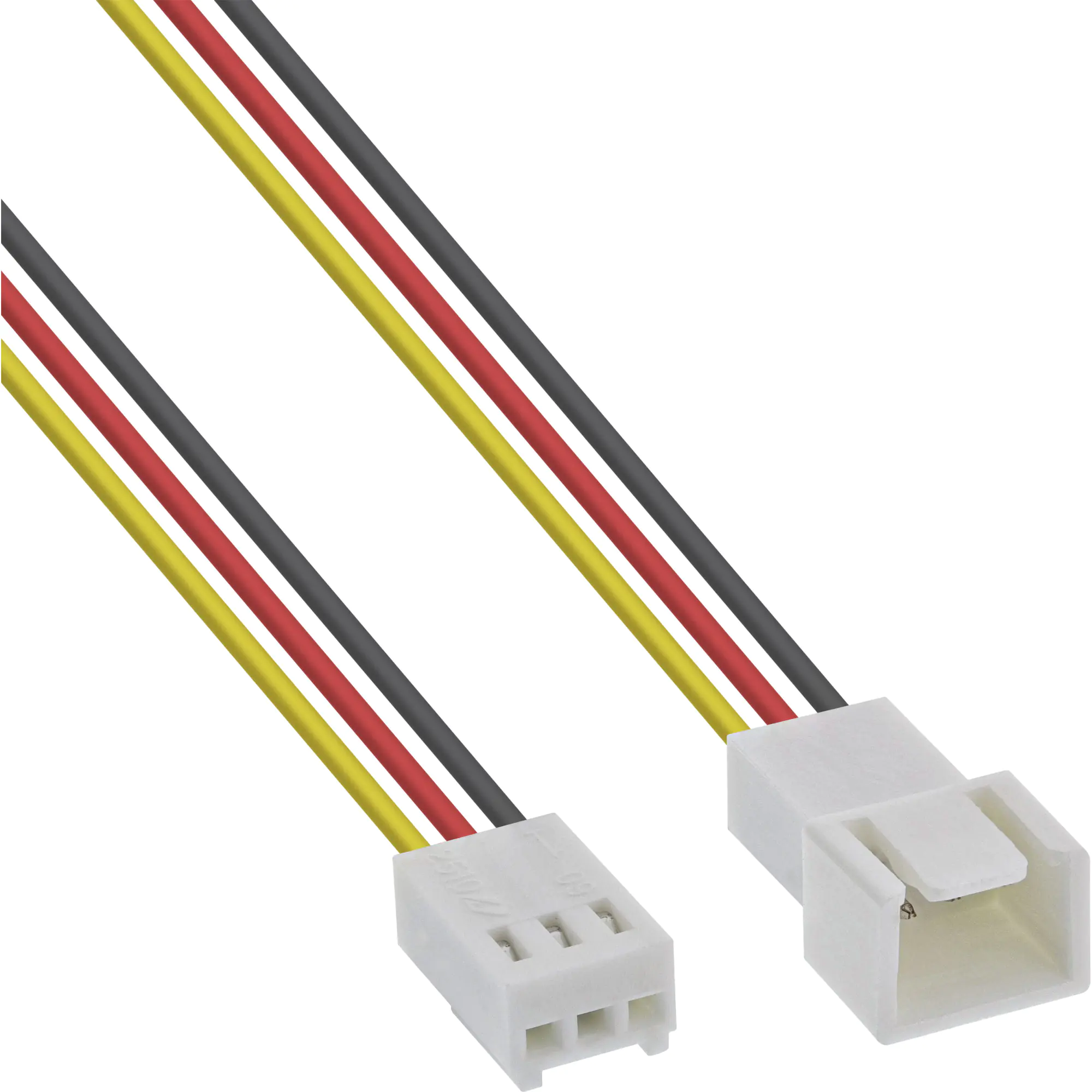 InLine - Verlängerungskabel für Lüfterspannungsversorgung - Molex, 3-polig (W) bis Molex, 3-polig (M) - 60 cm