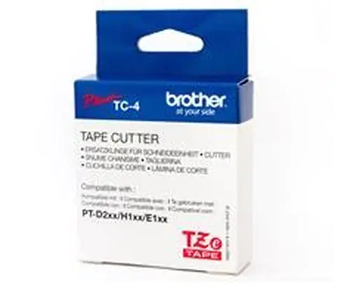 Brother TC-4 - Schneidegerät für Druckerband - für Brother PT-D210, H110; P-Touch GL-H105, PT-D200, D210, E100, H100, H101, H105, H110, H75