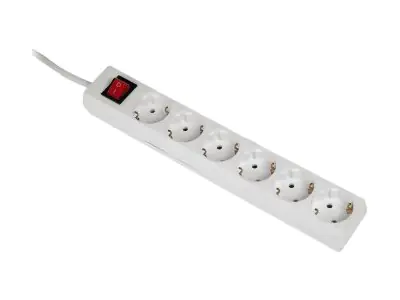 Hama 6-Way Power Strip with Switch and Child 00108833