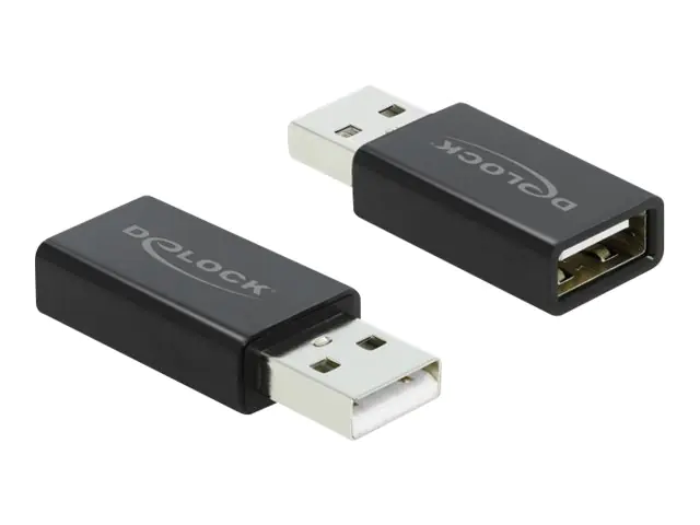 DeLOCK - USB-Datenblocker - Schwarz