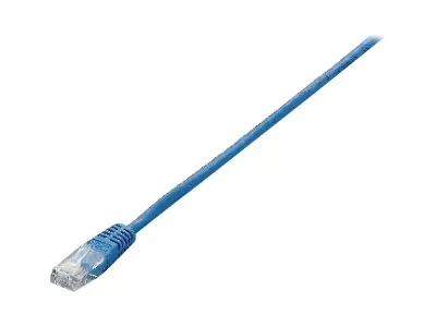 equip - Patch-Kabel - RJ-45 (M) zu RJ-45 (M) - 20 m - UTP - CAT 6 - geformt, verseilt - Blau