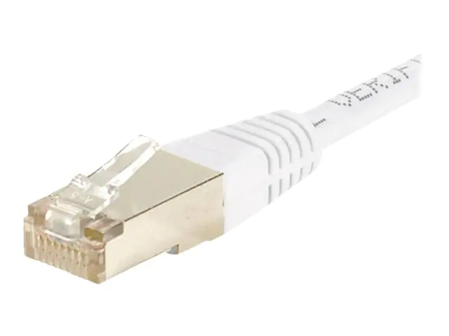 Patchkabel S/FTP, PiMF, CAT.6, weiß, 0,7 m 856842