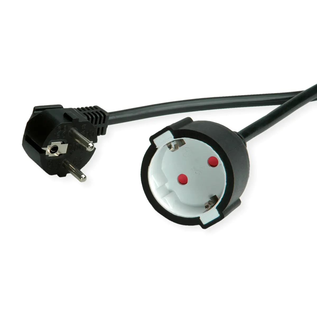 VALUE Spannungsversorgungs-Verlängerungskabel - power CEE 7/7 (M) 19.99.1166