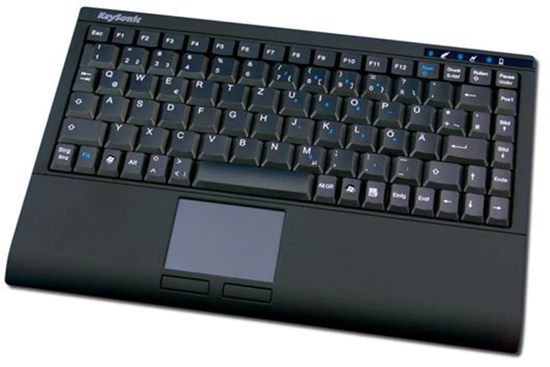KeySonic ACK-540 U+ - Tastatur - USB - mattschwarz