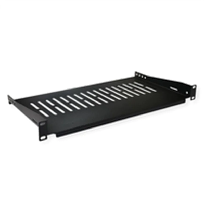 VALUE Rack - Regal - fixed, 485 x 250 mm - Schwarz - 1U - 48.3 cm (19") 26.99.0401