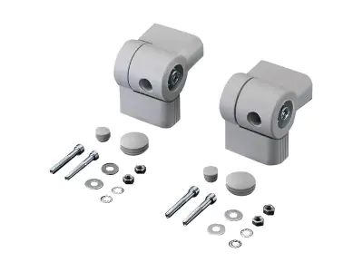 Rittal Einstellbarer Gehäuseanschluss - RAL 7035 (Packung mit 2) 6016200