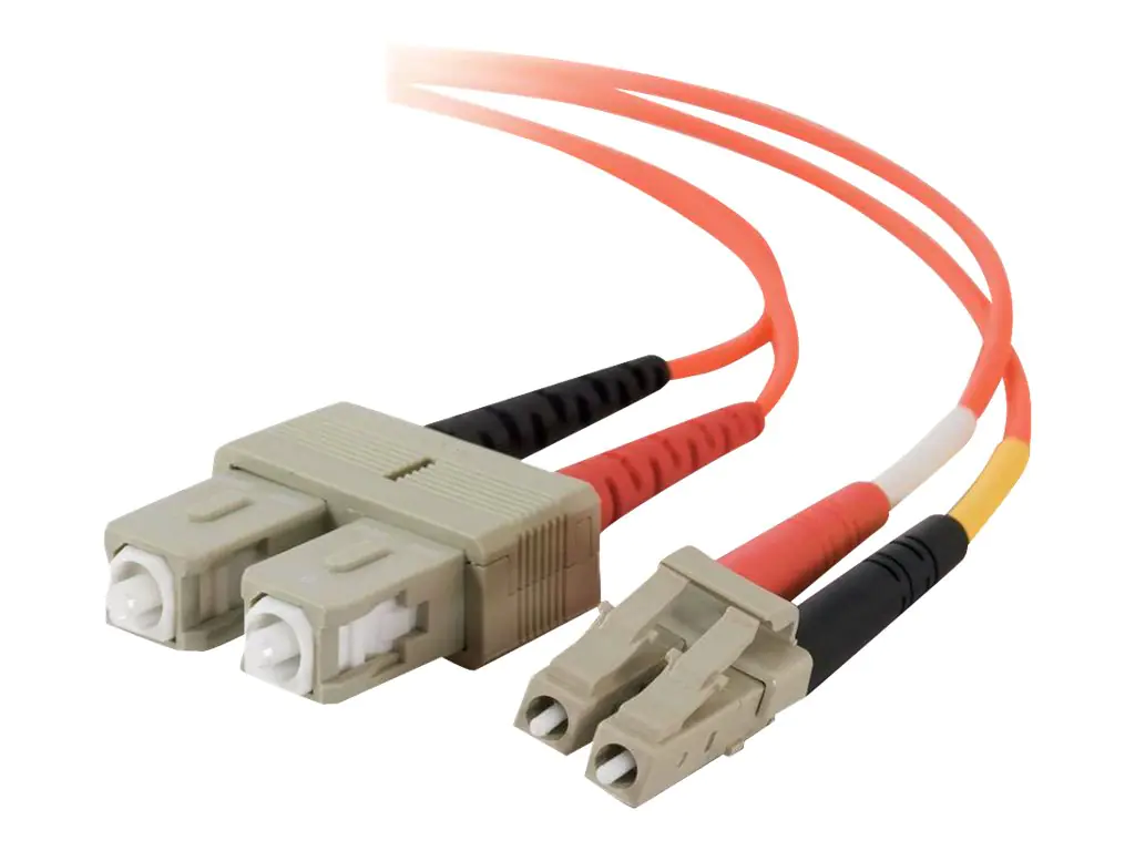 C2G Patch-Kabel Glasfaser 85256 2.00 m Orange