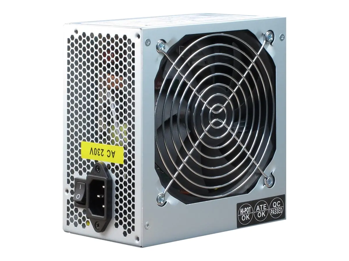 Inter-Tech SL-500 Plus - Netzteil (intern) - ATX12V 2.4 - Wechselstrom 230 V - 500 Watt - aktive PFC