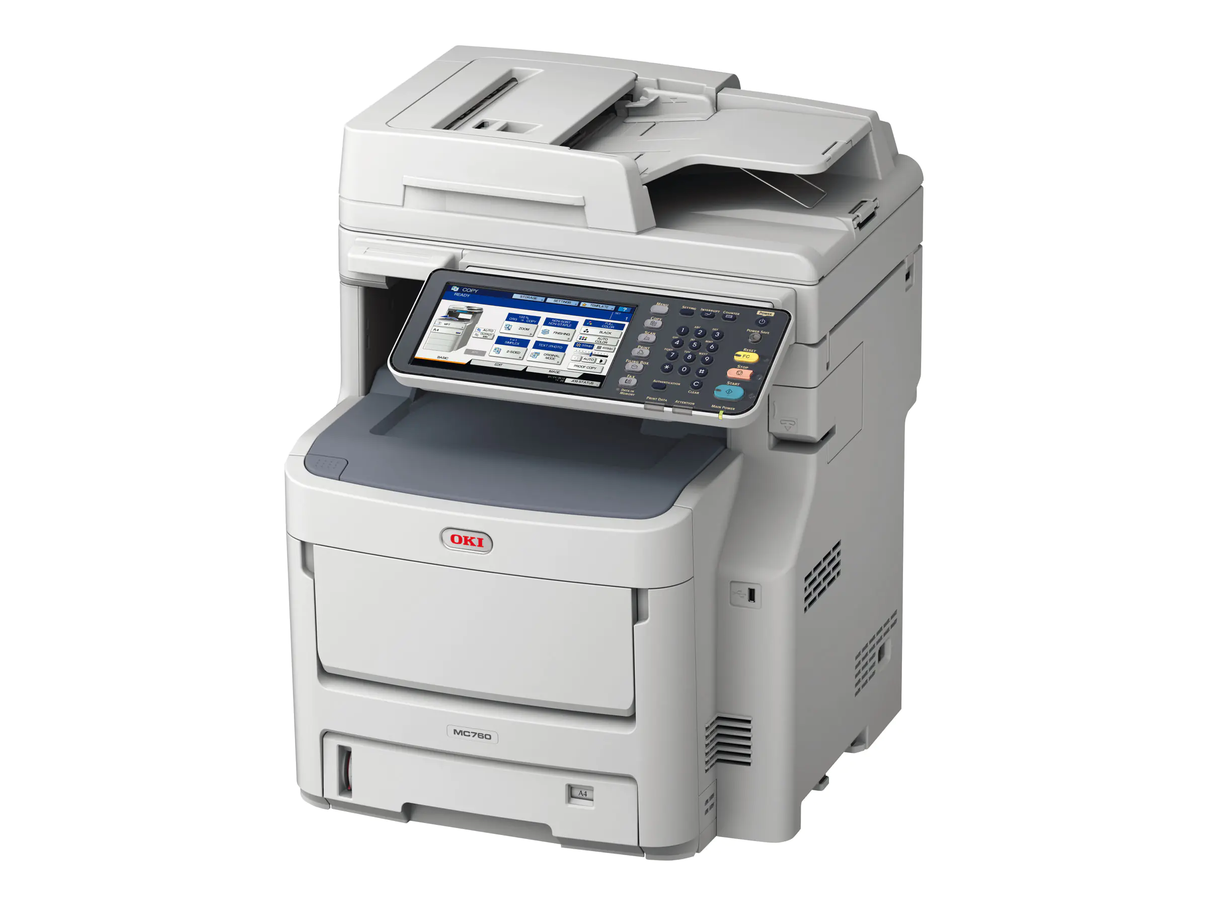 Oki MC760dn - Multifunktionsdrucker - Farbe - LED - A4 (210 x 297 mm)