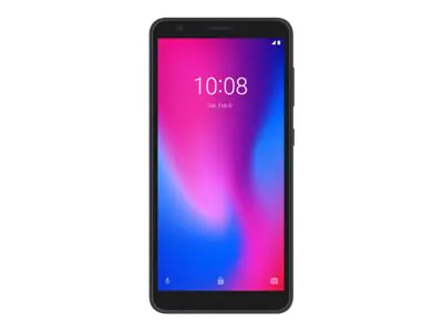 ZTE Blade A3 2020 - 4G Smartphone - Dual-SIM - RAM 1 GB / Internal Memory 32 GB - microSD slot - LCD-Anzeige - 5.45" - 1440 x 720 Pixel - rear camera 5 MP - front camera 2 MP - Dunkelgrau