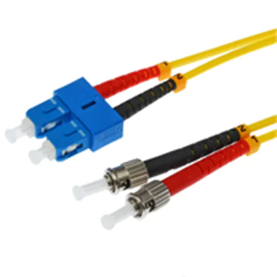 Helos Patch-Kabel - ST Einzelmodus (M) zu SC Single-Modus (M) 126396