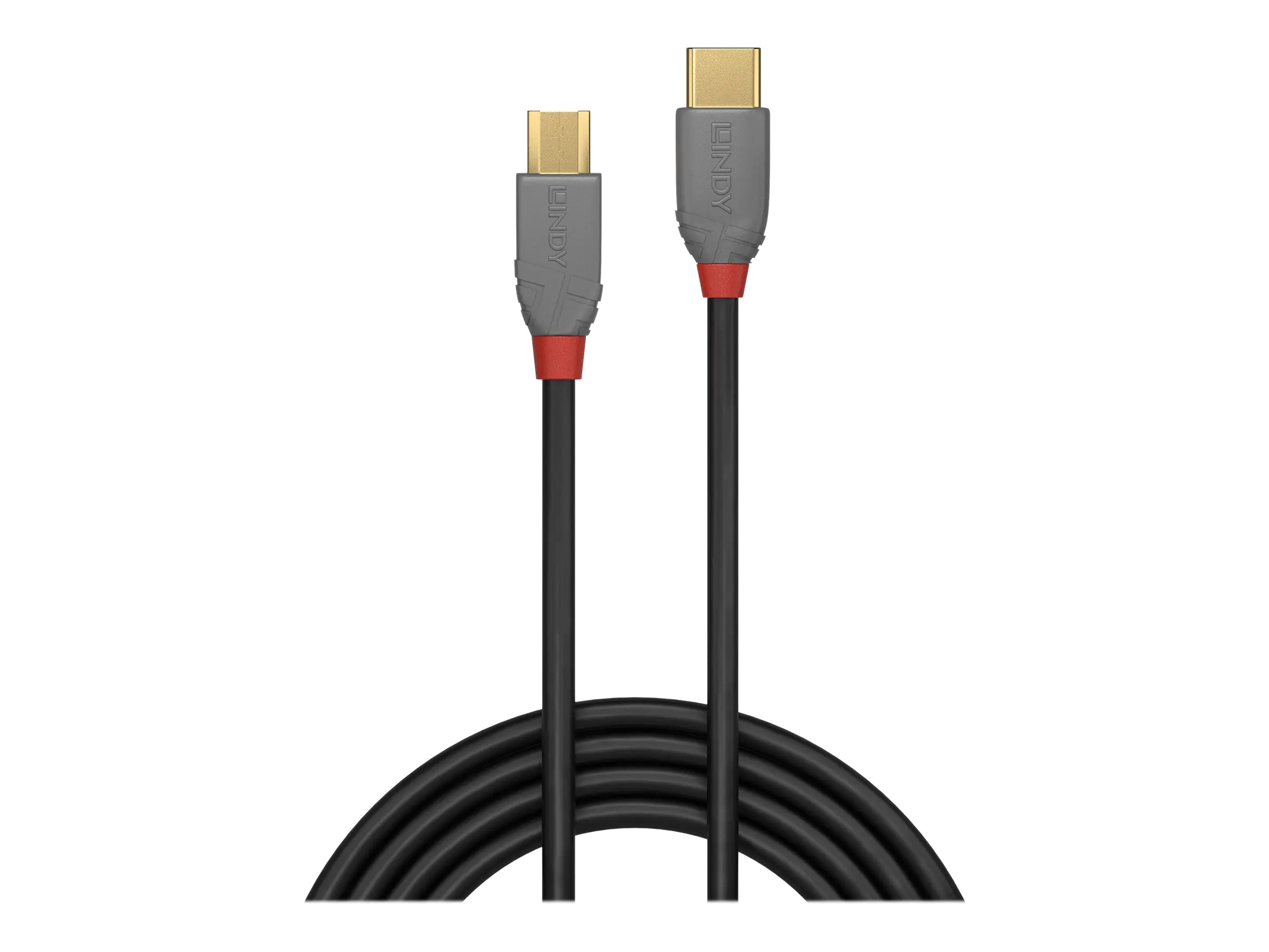 Lindy CROMO - USB-Kabel - 24 pin USB-C (M) zu Micro-USB Typ B (M) - USB 2.0 - 1 m