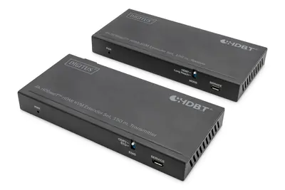 Digitus DS-55526 - Sender und Empfänger - KVM/Audio/USB/Infrarot-Extender - HDBaseT - über CAT 6/6a - bis zu 150 m
