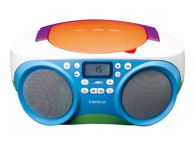 Lenco SCD-41 - Ghettoblaster - 4 Watt - Multicolor