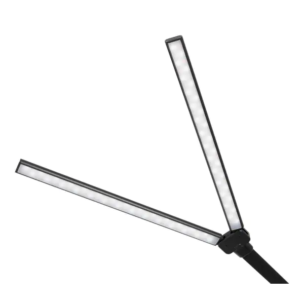 Hansa-Technik Tischleuchte Nova je Lichtquelle: 20 kWh/1.000h Netzbetrieb schwarz