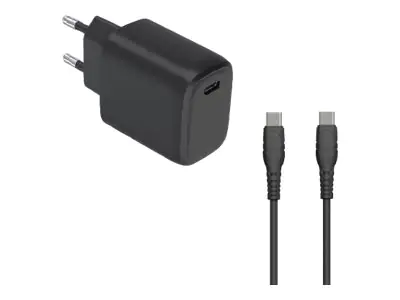 BIOnd Netzteil - mit USB-C-Kabel - 25 Watt - 3 A - PD/PPS (USB-C) BIO-CTC-25W