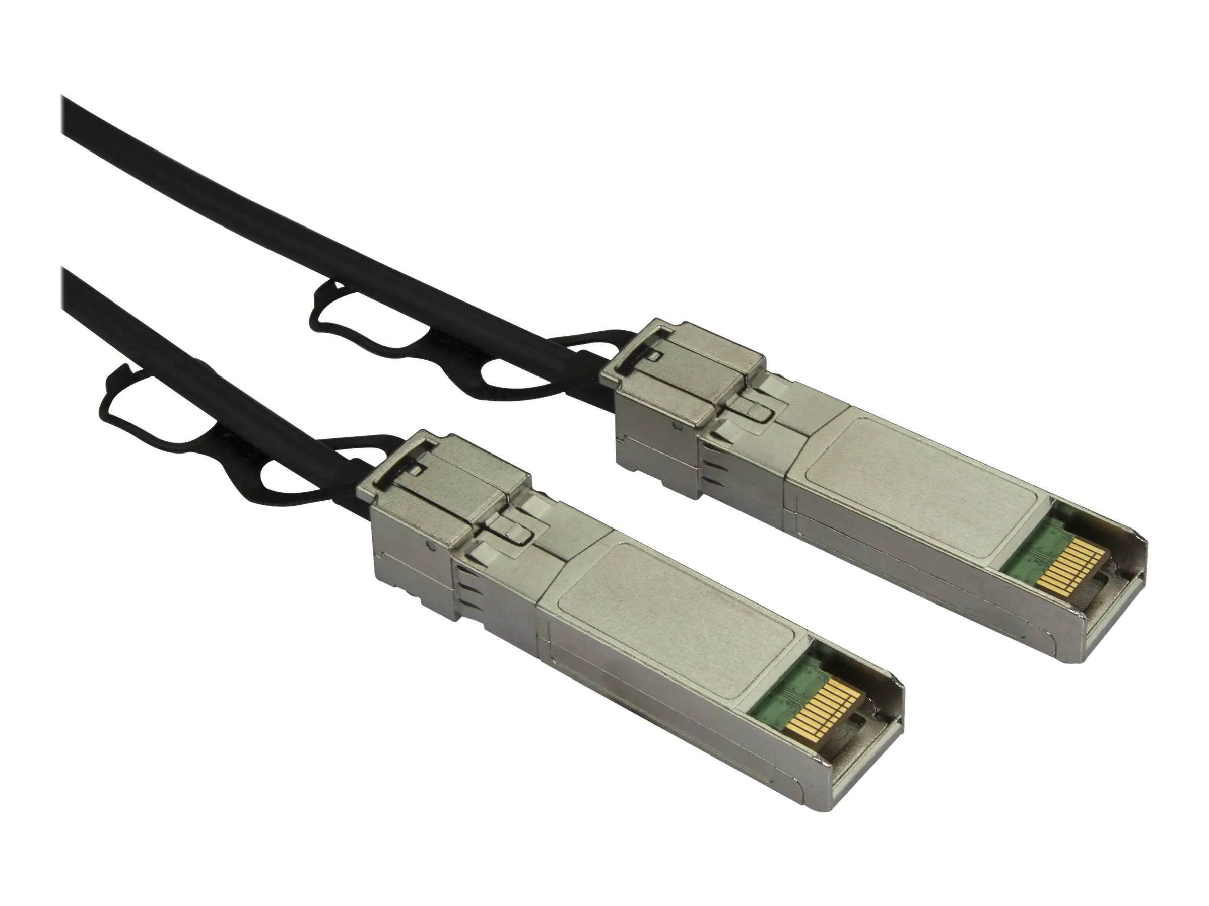 StarTech 5m SFP+ Direktverbindungskabel - MSA konform - 10Gb SFP+ Kabel - Passives SFP+ Kabel - 10GBase Direktanschlusskabel - SFP+ eingerastet zu SFP+ eingerastet - 5 m - twinaxial - SFF-8431/SFF-8432 - passiv - Schwarz
