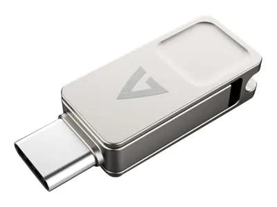 V7 - USB-Flash-Laufwerk - 64 GB - USB 3.2 / USB-C