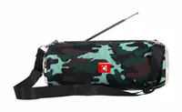 Gembird SPK-BT-17-CM - Lautsprecher - tragbar - kabellos - Bluetooth 5.1 - 10 Watt - Camouflage