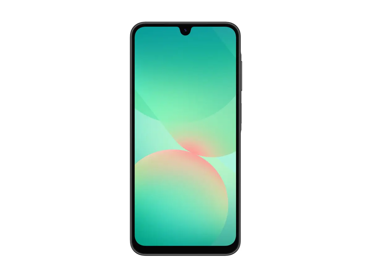 Samsung Galaxy A26 - 5G Smartphone - Dual-SIM - RAM 6 GB / Interner Speicher 128 GB - microSD slot - OLED-Display - 6.7" - 2340 x 1080 Pixel (120 Hz) - Triple-Kamera 50 MP, 8 MP, 2 MP - front camera 13 MP - Schwarz