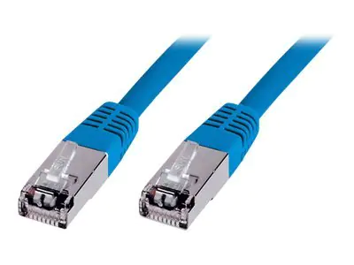 Digitus Ecoline - Patch-Kabel - RJ-45 (M) zu RJ-45 (M) - 1 m - SFTP - CAT 5e - Blau
