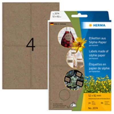 HERMA Büropackung Vielzwecketiketten Silphie 52x82mm
