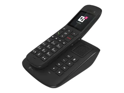 Telekom Sinus A 32 - Schnurlostelefon - Anrufbeantworter - DECT\GAP\CAT-iq - Ebenholz