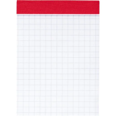 BRUNNEN Notizblock 1055132 DIN A7 kariert perforiert weiß 50Bl