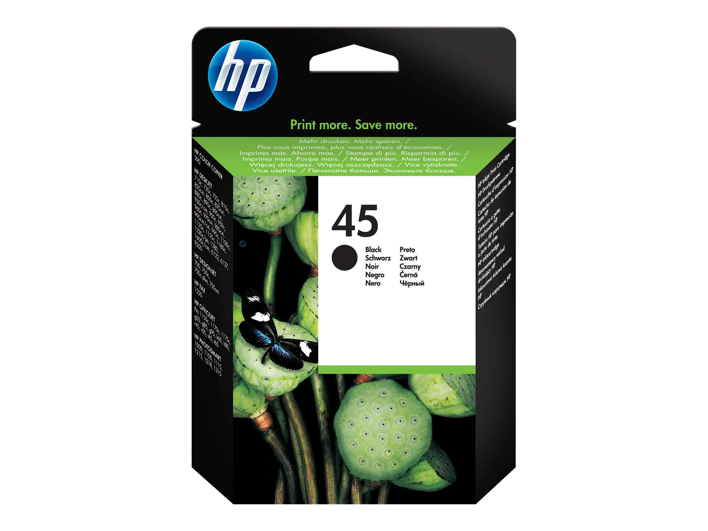 HP Tinte 51645AE 45 schwarz 930 Seiten 42 ml 1 Stück