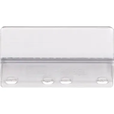 ELBA Vollsichtreiter 100552031 3zeilig 50x75mm tr 50 St./Pack.