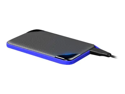 Silicon Power A62 Game Drive - Festplatte - 1 TB - extern (tragbar) - USB 3.2 Gen 1 - Schwarz, Blau