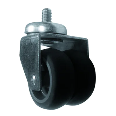 Rollensatz Kunststoff schwarz 4 St./Pack.