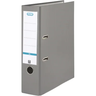 ELBA Ordner smart 100202150 DIN A4 80mm PP grau