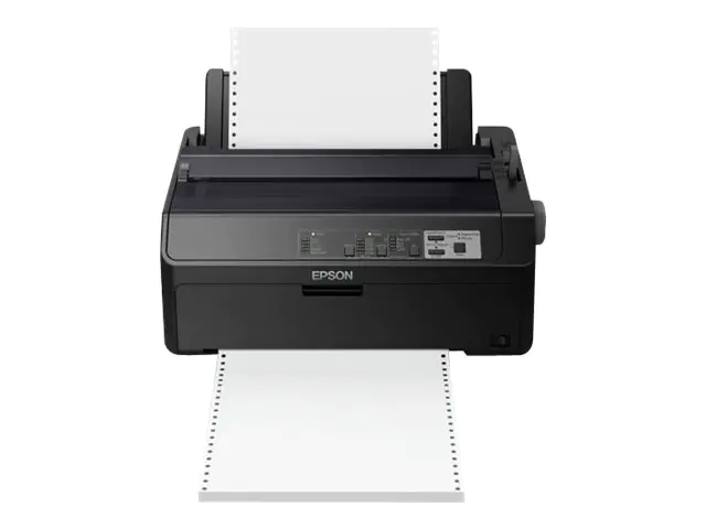 Epson FX 890IIN - Drucker - s/w - Punktmatrix - Rolle (21,6 cm), JIS B4, 254 mm (Breite) - 240 x 144 dpi - 9 Pin - bis zu 738 Zeichen/Sek. - parallel, USB 2.0, LAN