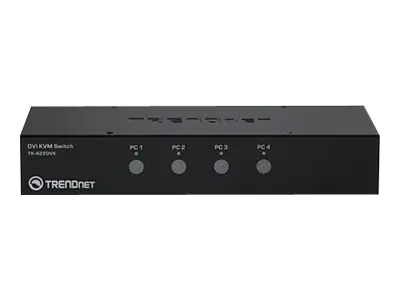 Trendnet TK 422DVK - KVM-/Audio-/USB-Switch - 4 x KVM/Audio/USB
