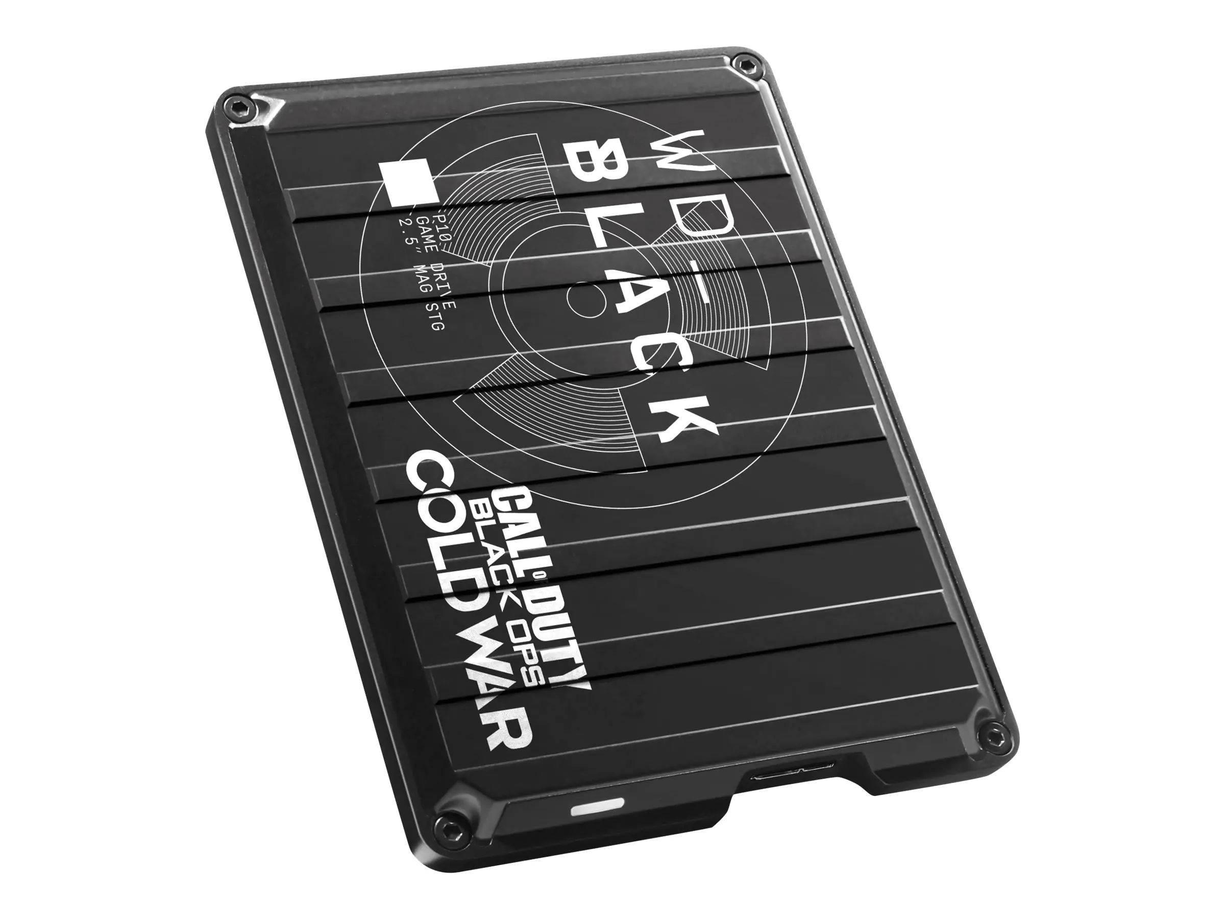 WD_BLACK P10 Game Drive WDBAZC0020BBK - Call of Duty: Black Ops Cold War Special Edition - Festplatte - 2 TB - extern (tragbar) - USB 3.2 Gen 1 - Schwarz