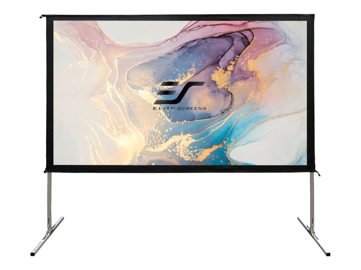 Elite Screens Yard Master 2 Series OMS135HR2 - Projektionsschirm mit Beinen - Rückprojektion -