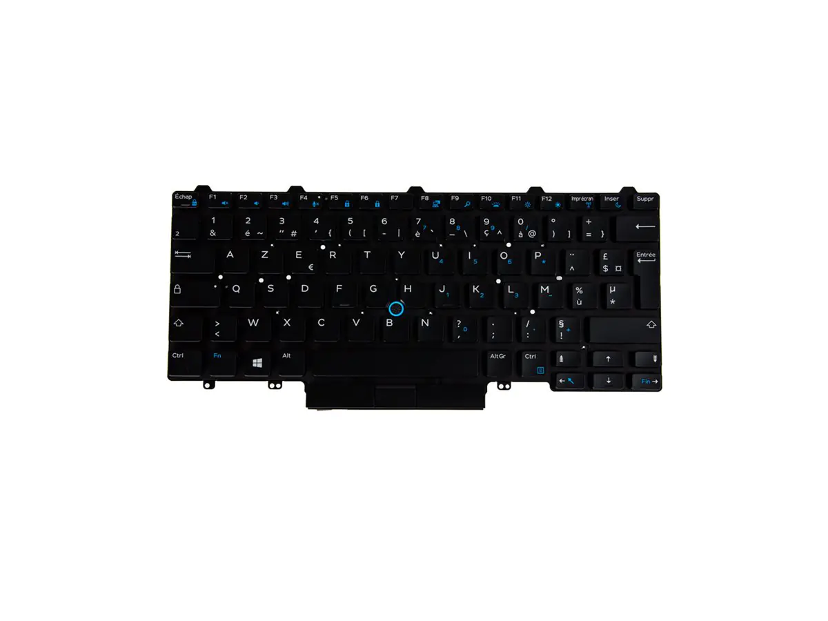 Origin Storage Dell Folio - Ersatztastatur Notebook - hinterleuchtet KB-9FC3W