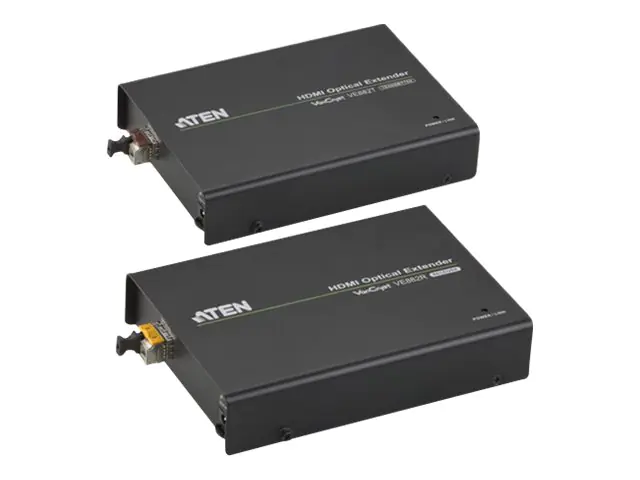 ATEN VanCryst VE882 HDMI Optical Extender Transmitter and Receiver Units - Video-, Audio-, Infrarot- und serielle Erweiterung - HDMI - bis zu 600 m - 1310 nm / 1550 nm