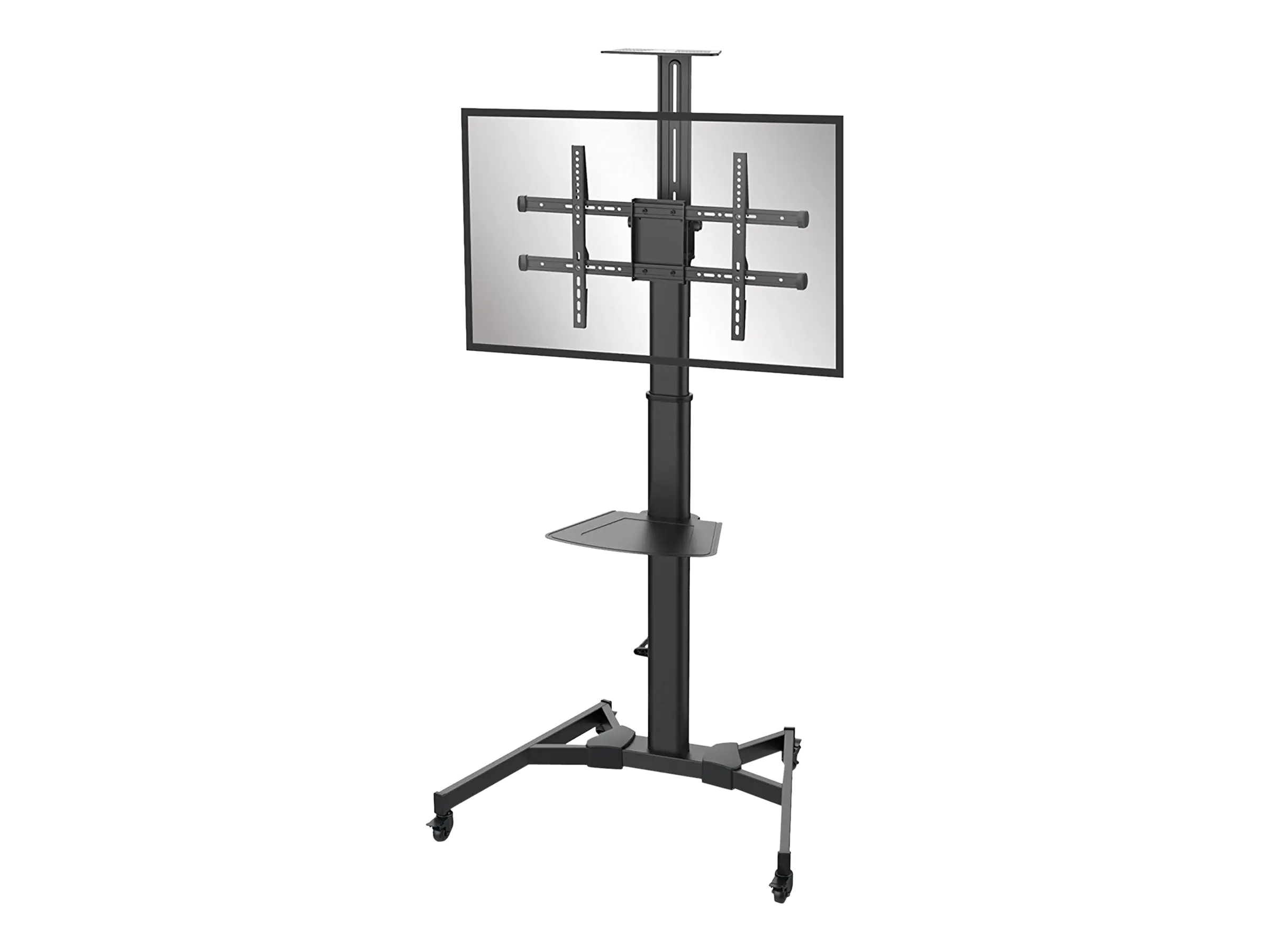 PureMounts DS PM-CART-70CB - Wagen - für TV / AV-Gerät / Kamera - Kunststoff, Stahl - Schwarz - Bildschirmgröße: 94-177.8 cm (37"-70")