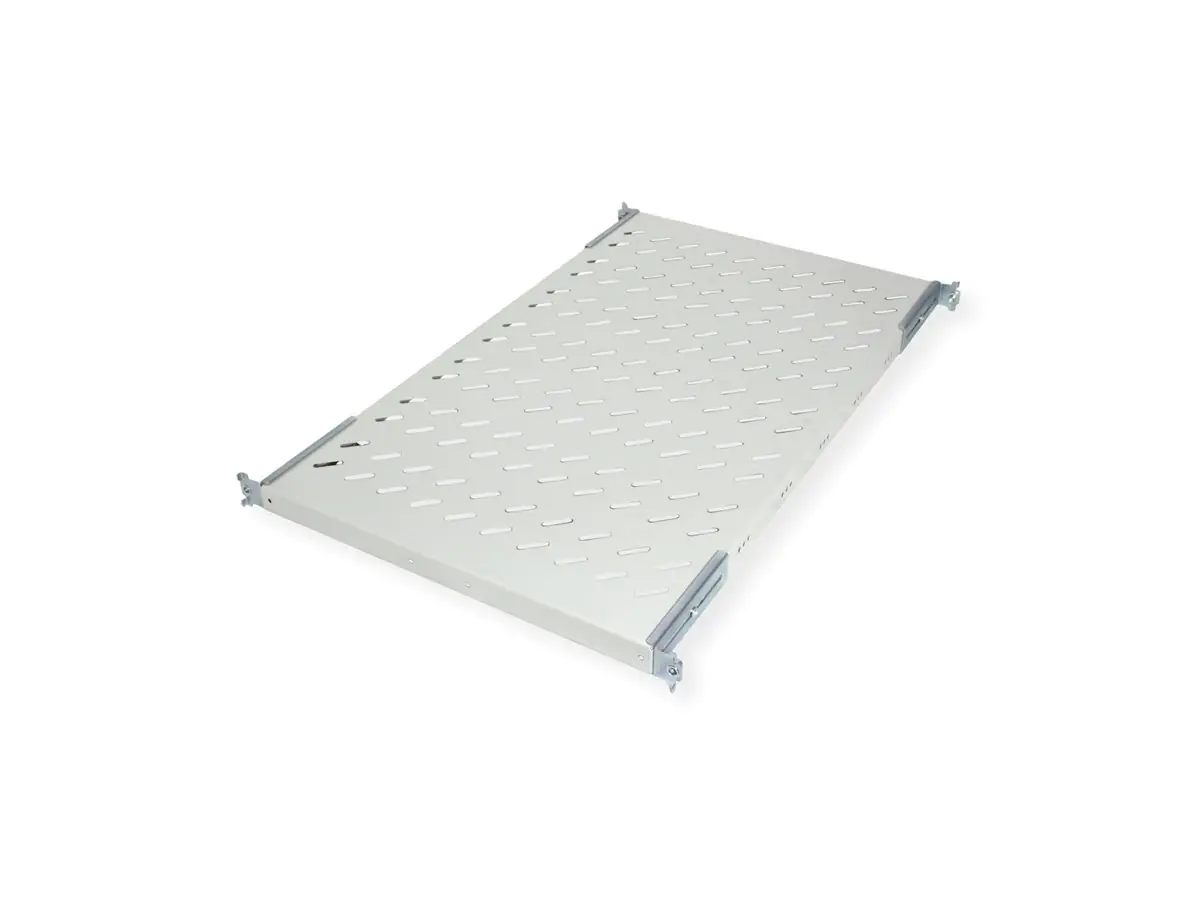 ROLINE Rack - Regal - 770 mm tief, Tragfähigkeit 50 kg - RAL 7035, Hellgrau - 1U - 48.3 cm (19") 26.21.0277