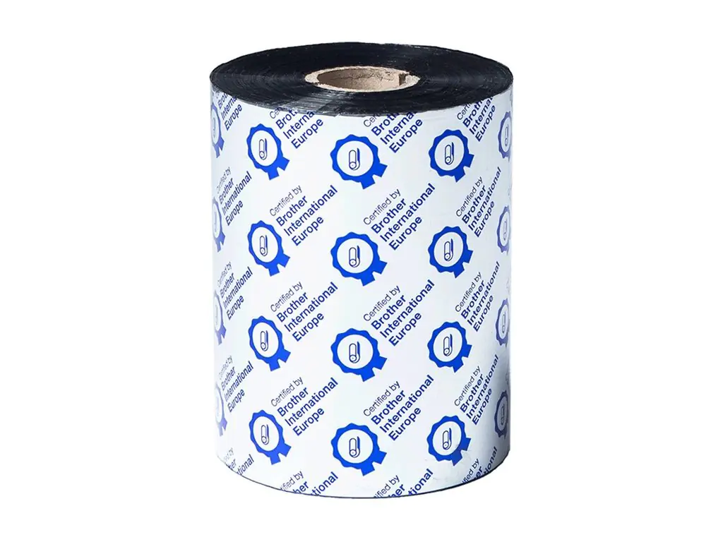 Brother Standard - Schwarz - 110 mm x 600 m - Farbband (Packung mit 6) BRS1D600110
