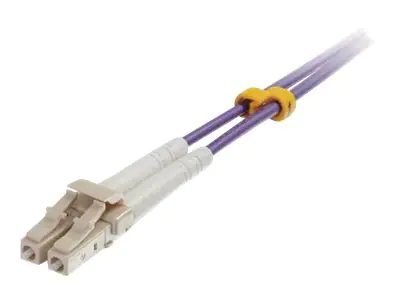 C2G 5m LC/LC OM4 LSZH Fibre Patch - Purple - Patch-Kabel - LC Multi-Mode (M) 81752