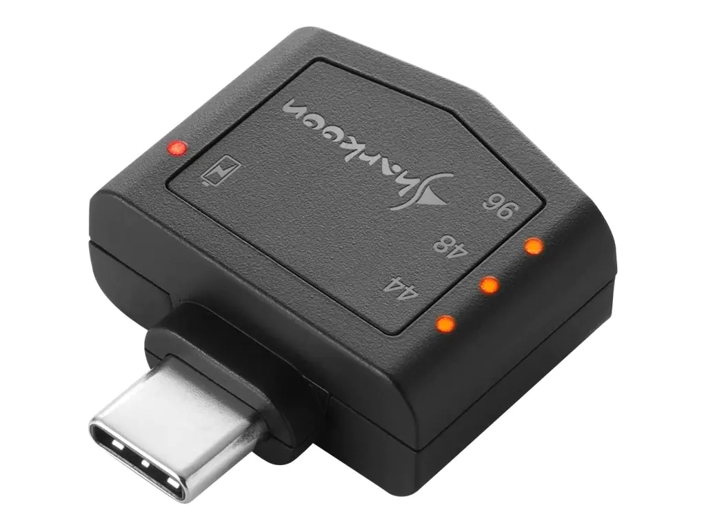 Sharkoon Mobile DAC PD - USB DAC - 24-Bit - 96 kHz - 100 dB S/N - Stereo - USB-C