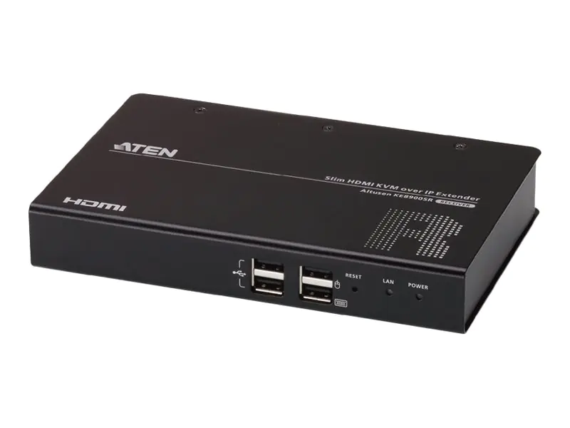 ALTUSEN KE8900SR Slim HDMI Single Display KVM over IP Receiver - KVM-/Audio-/USB-/serieller Extender - Empfänger - HDMI - USB